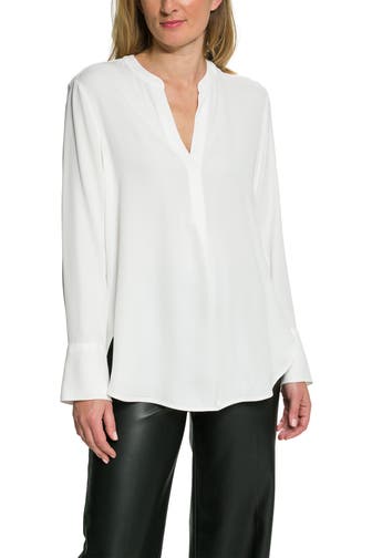 S.OLIVER BLACK LABEL Casual-Bluse weiß