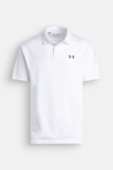 UNDER ARMOUR - Funktions-Polo weiß
