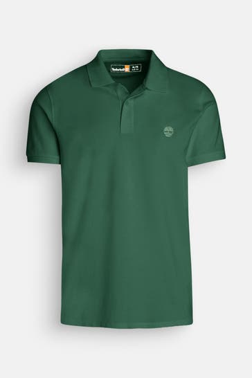 TIMBERLAND Polo-Shirt dunkelgrün