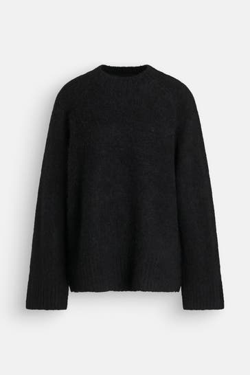 HOLZWEILER Strickpullover 'Fure' schwarz