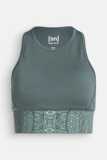SUPER.NATURAL Top 'Arabesque' jade
