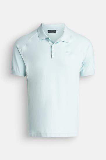 J.LINDEBERG SPORTSWEAR Polo-Shirt 'Martines' aqua