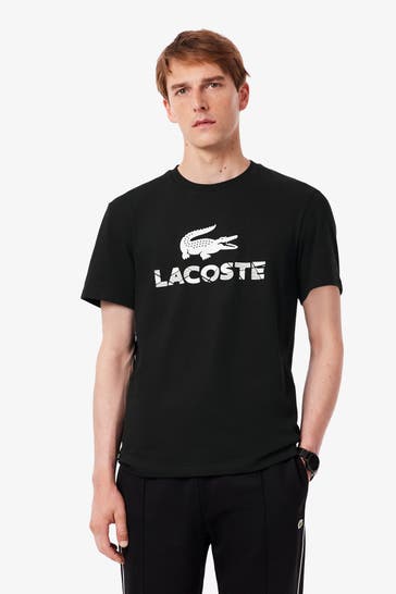 LACOSTE T-Shirt schwarz