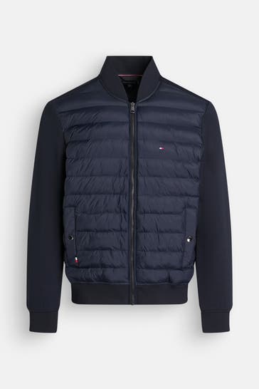 TOMMY HILFIGER Light-Steppjacke nachtblau