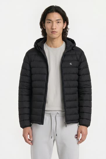 CALVIN KLEIN Light-Steppjacke schwarz