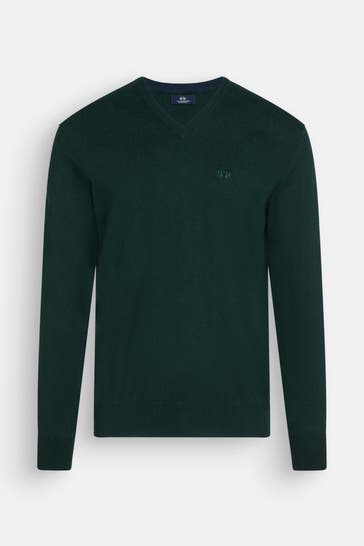 LA MARTINA Strickpullover petrol