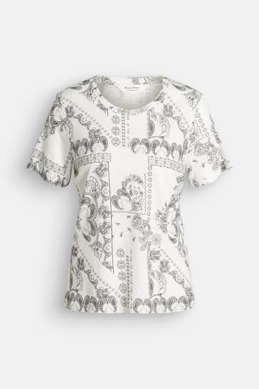 PART TWO Leinenmixshirt 'Nacima' gemustert