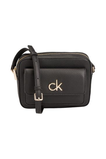 CALVIN KLEIN Umhängetasche schwarz