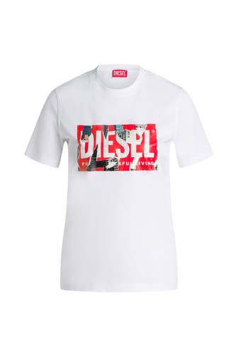 DIESEL T-Shirt weiß
