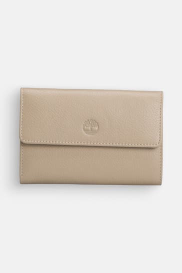 TIMBERLAND Ledergeldbörse beige