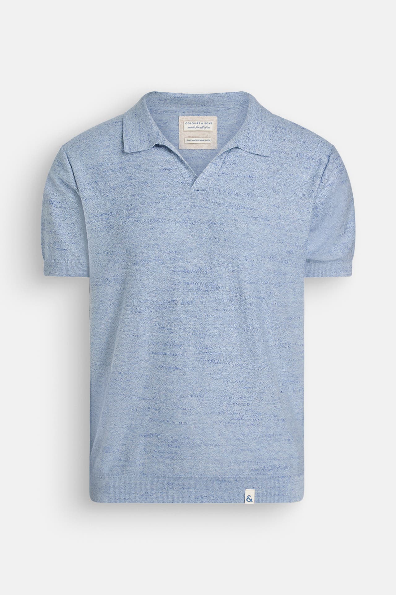 COLOURS & SONS Polo-Shirt hellblau, Bild 1