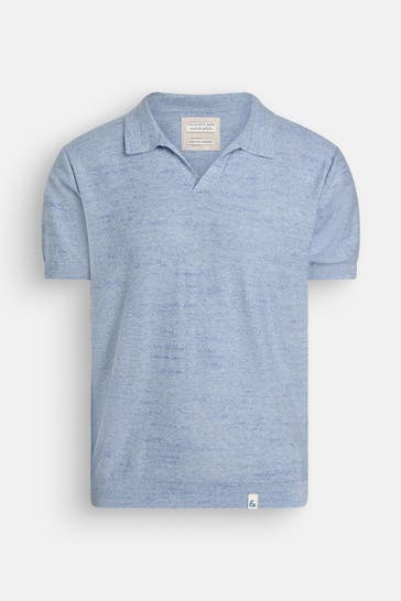 COLOURS & SONS Polo-Shirt hellblau