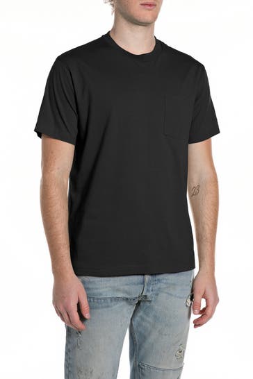 REPLAY T-Shirt schwarz