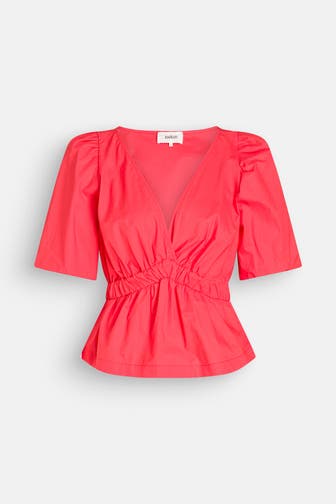 BA&SH Blusenshirt 'Kems' neonorange