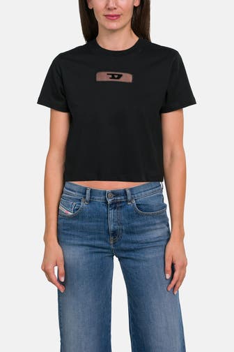 DIESEL T-Shirt schwarz