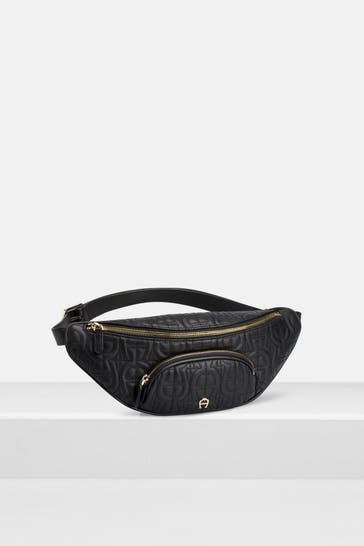 AIGNER Bauchtasche 'Diadora' schwarz