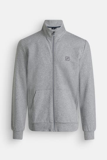 JOY SPORTSWEAR Sweatjacke 'Vince' grau