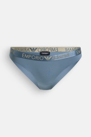 EMPORIO ARMANI - 2er-Pack Slips graublau