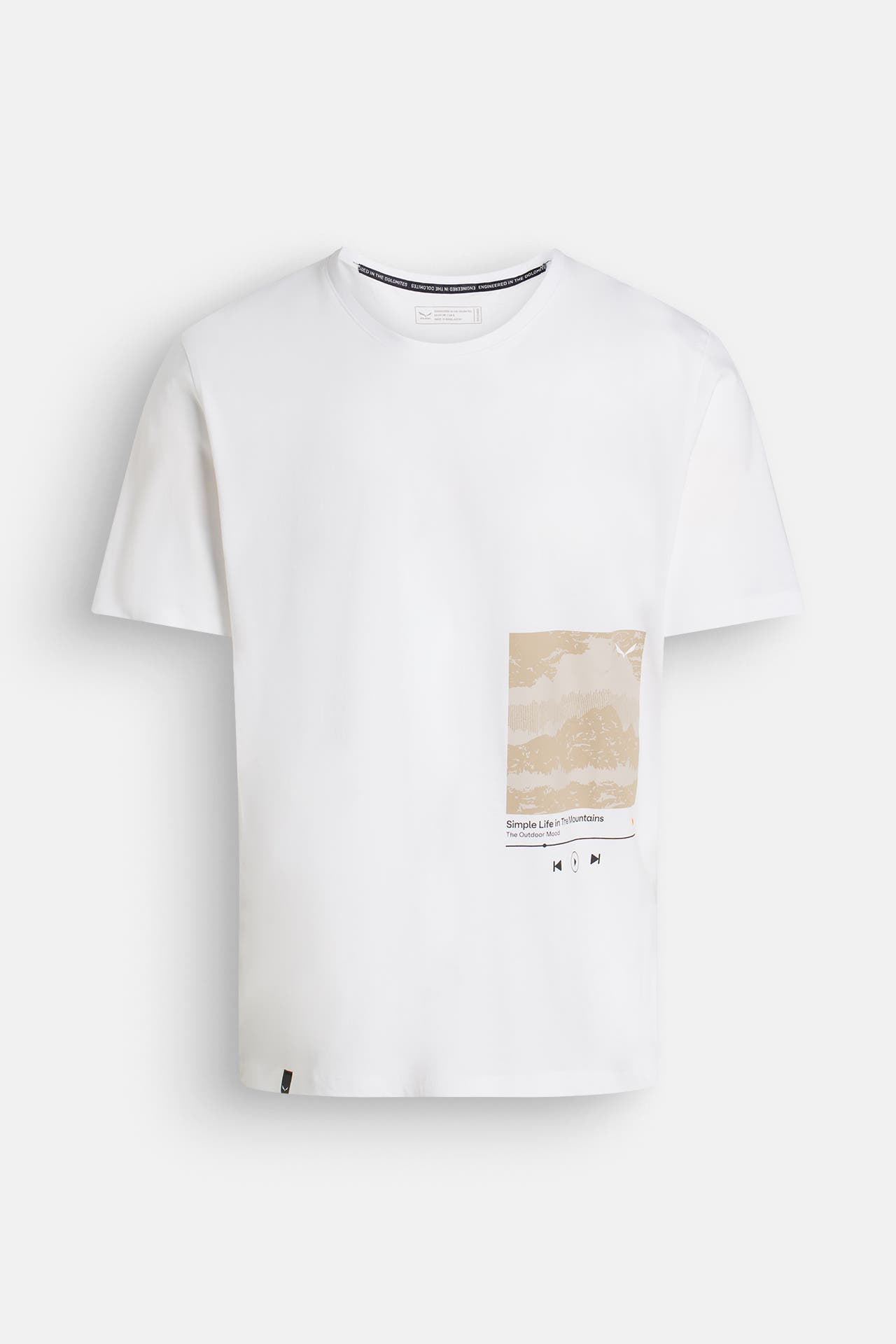 SALEWA T-Shirt 'Eagle Cover' weiß, Bild 1