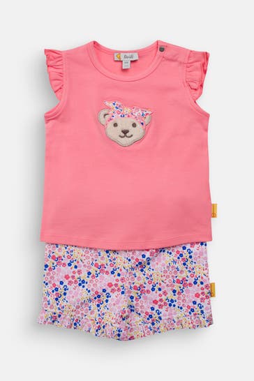 STEIFF Set: T-Shirt und Shorts