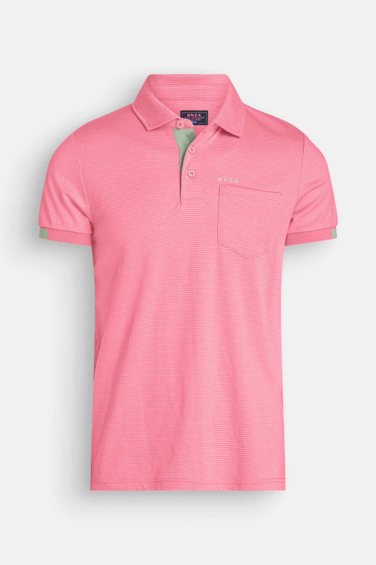 NEW ZEALAND AUCKLAND Polo-Shirt pink, Bild 1