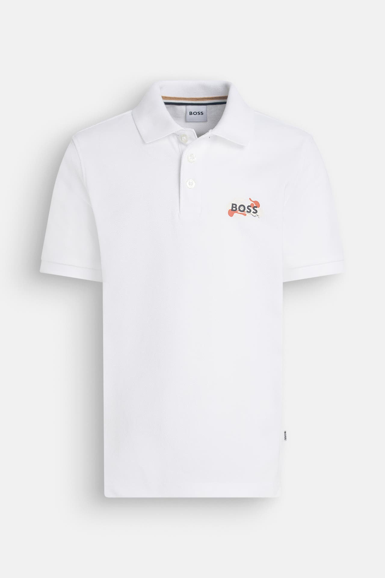 BOSS Polo-Shirt weiß, Bild 1