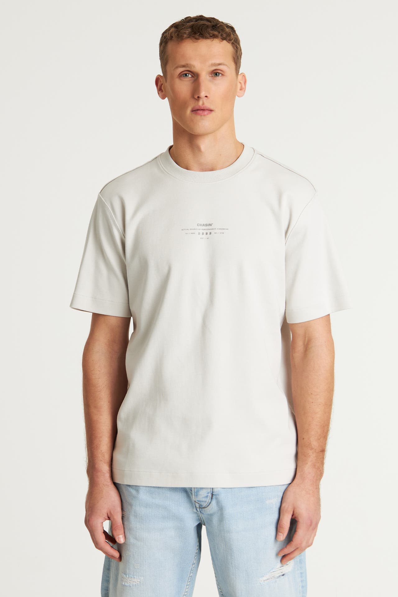 CHASIN' T-Shirt hellgrau, Bild 1