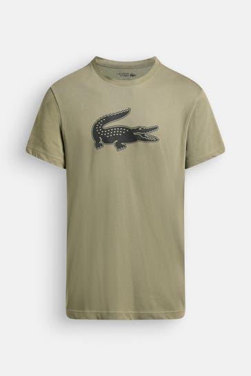 LACOSTE T-Shirt oliv