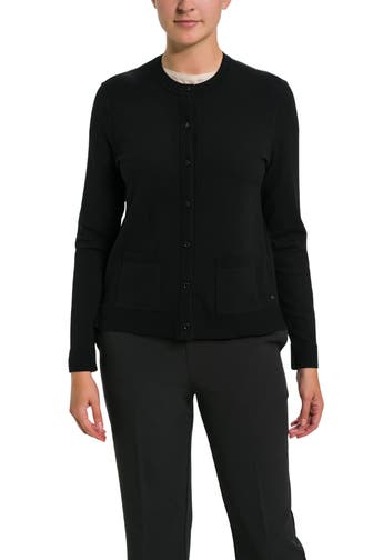 MARC CAIN Strickjacke schwarz