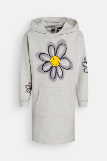 DESIGUAL Sweatkleid hellgrau