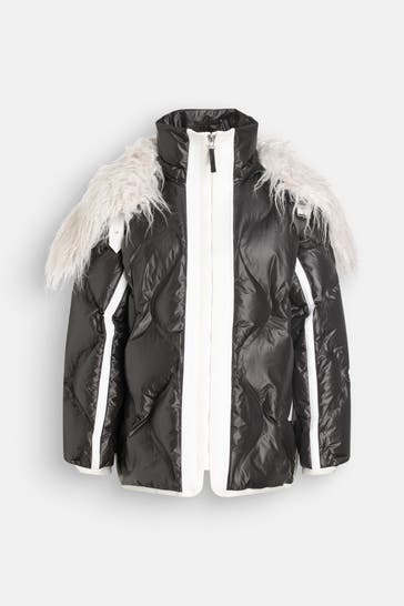 JET SET Daunenjacke zweifarbig