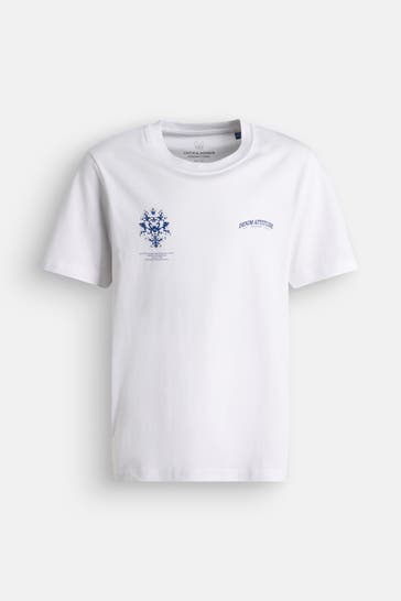 JACK & JONES T-Shirt weiß