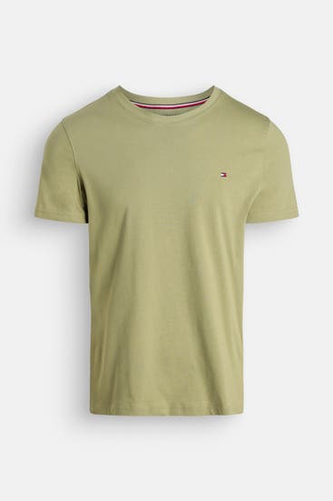TOMMY HILFIGER - T-Shirt graugrün