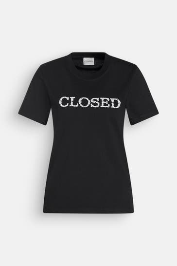 CLOSED T-Shirt schwarz
