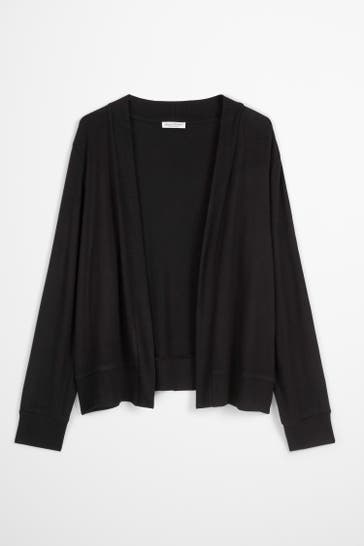 MARC O'POLO Strickjacke schwarz