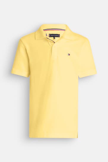 TOMMY HILFIGER Polo-Shirt gelb