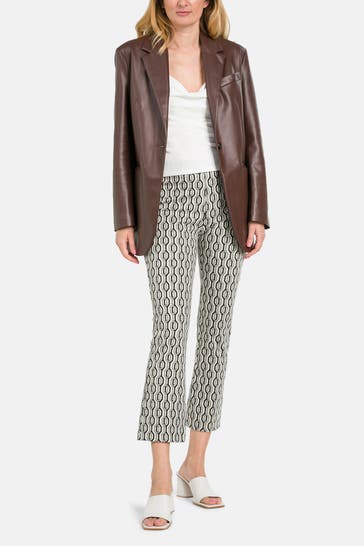 RAFFAELLO ROSSI Stoffhose gemustert