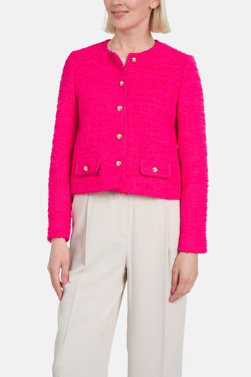 JOOP! Tweed-Blazer pink