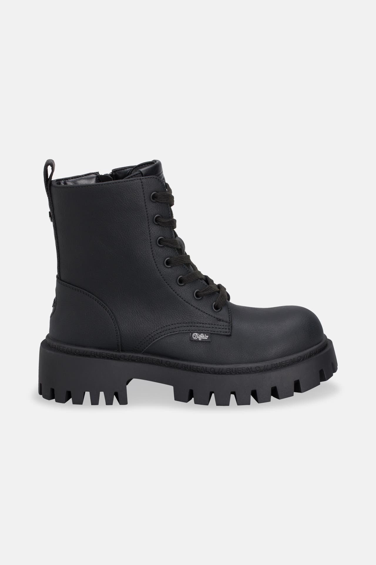 BUFFALO Schnürstiefeletten 'Zanos' schwarz, Bild 1
