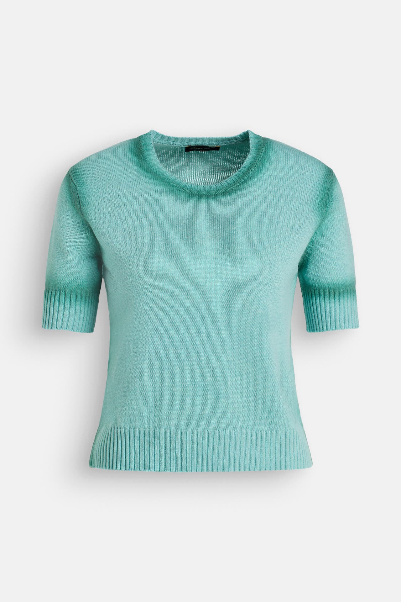 ROBERTO COLLINA Strickshirt türkis, Bild 1
