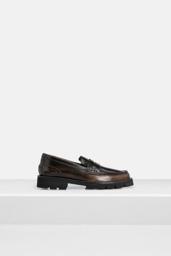 CLOSED Slipper dunkelbraun
