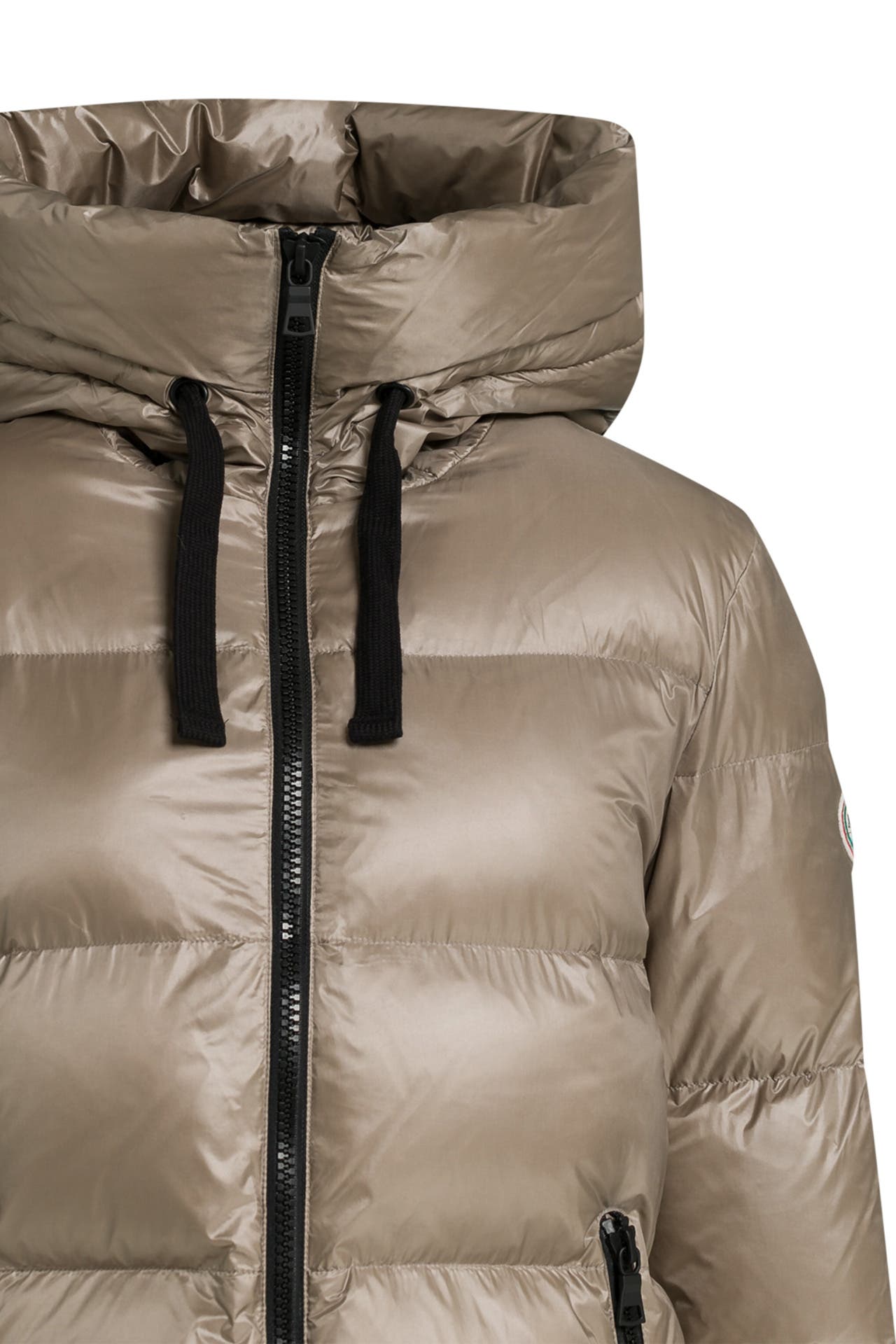 NO. 1 COMO Daunenjacke 'Linda' beige » günstig online kaufen | Outletcity