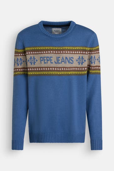 PEPE JEANS Strickpullover 'Dean' mehrfabrig