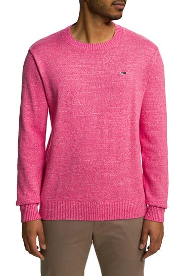 TOMMY JEANS Strickpullover pink