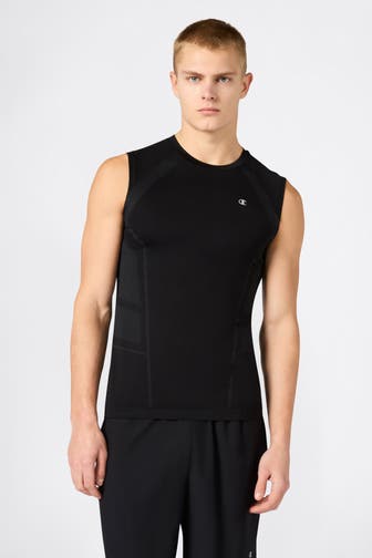 CHAMPION Tank-Top schwarz