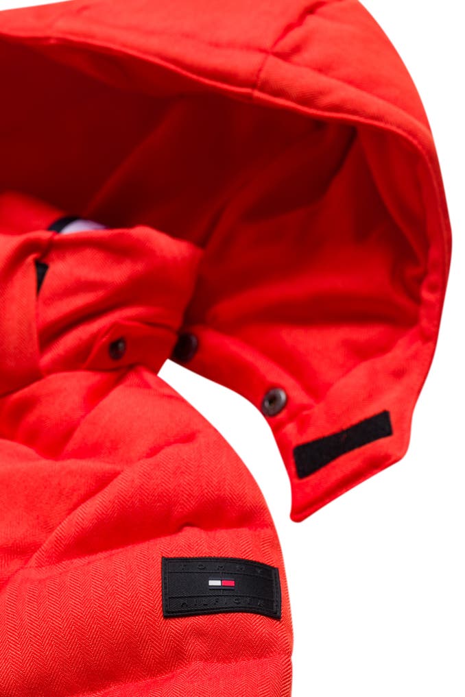 tommy hilfiger steppjacke rot