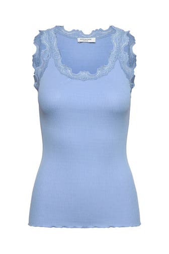 ROSEMUNDE Seidenmix-Top hellblau