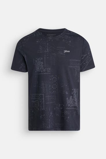 GUESS - T-Shirt gemustert