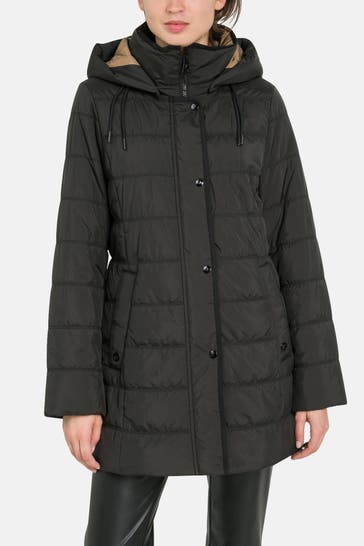 FUCHS SCHMITT Steppmantel schwarz