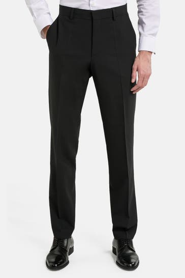 BOSS Stoffhose 'Lenon' schwarz